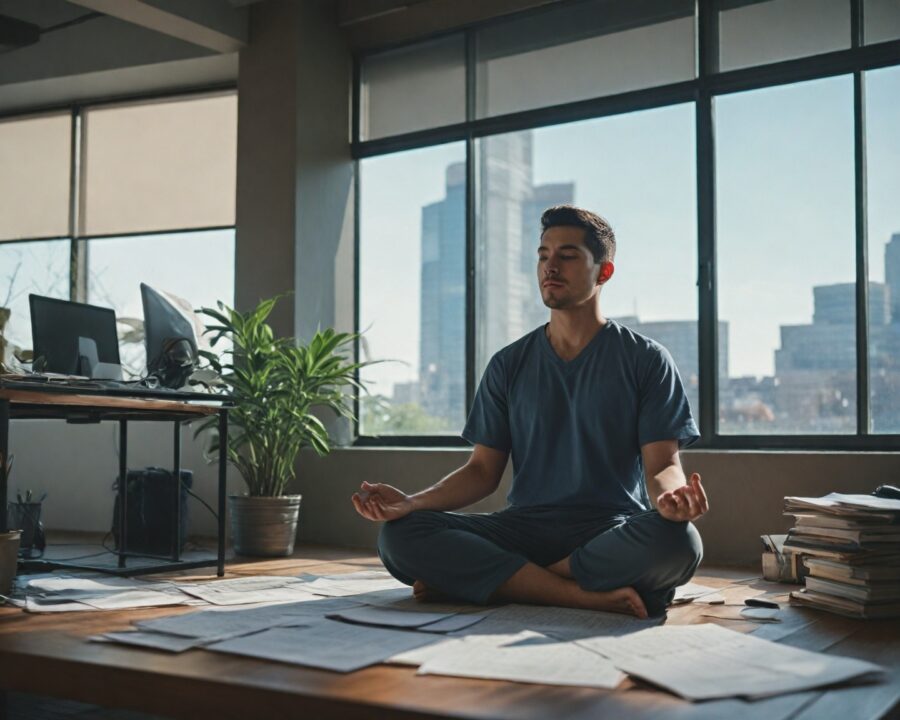 Como a Meditação Pode Melhorar Sua Concentração e Produtividade Diária