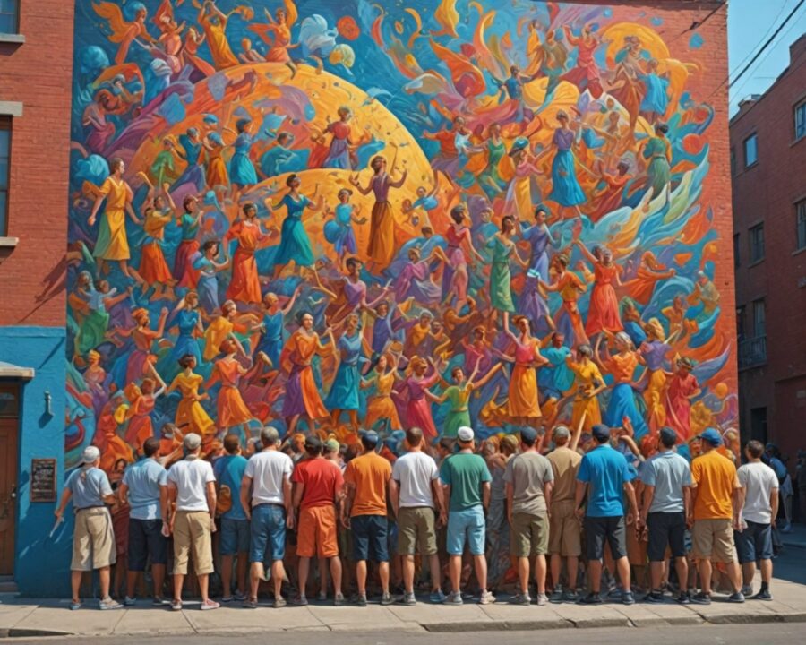 Como os movimentos sociais influenciaram a arte urbana