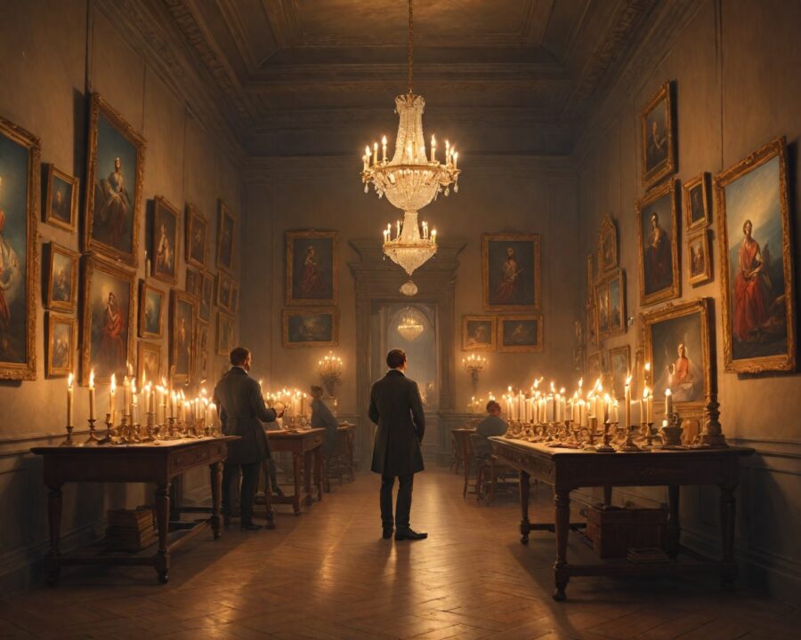 Como o iluminismo influenciou a arte europeia