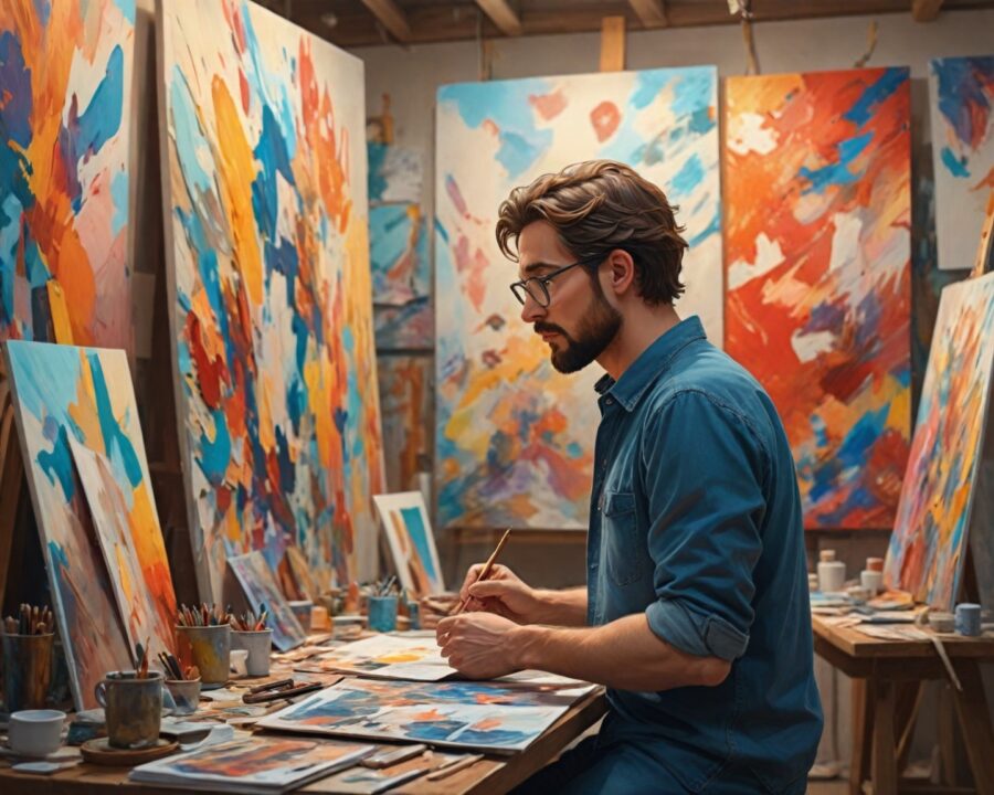 Como a filosofia existencialista influenciou a arte do século XX