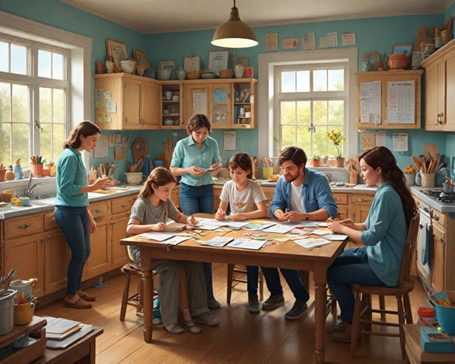 Como organizar a rotina familiar para mais harmonia diária