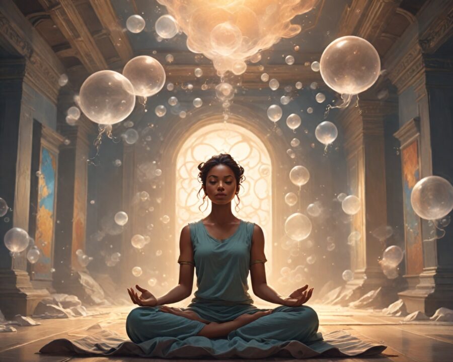 Como a meditação cria espaço interno e clareza mental