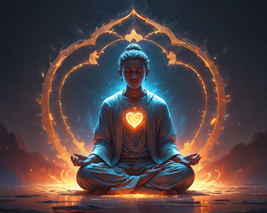 Como usar a meditação para desenvolver coragem interior