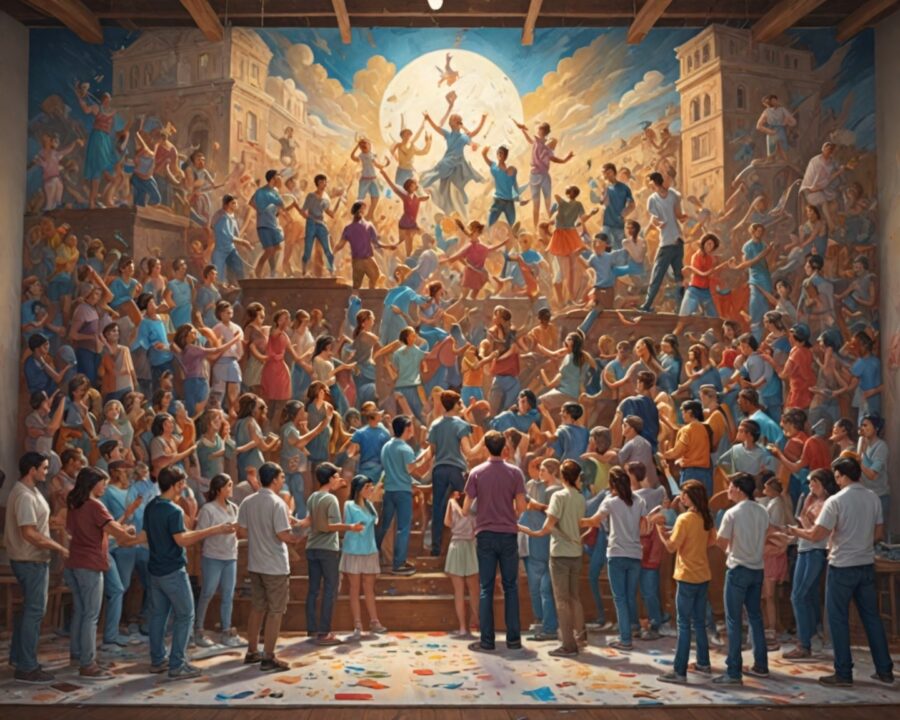 Como a arte reflete a expressão pessoal e social