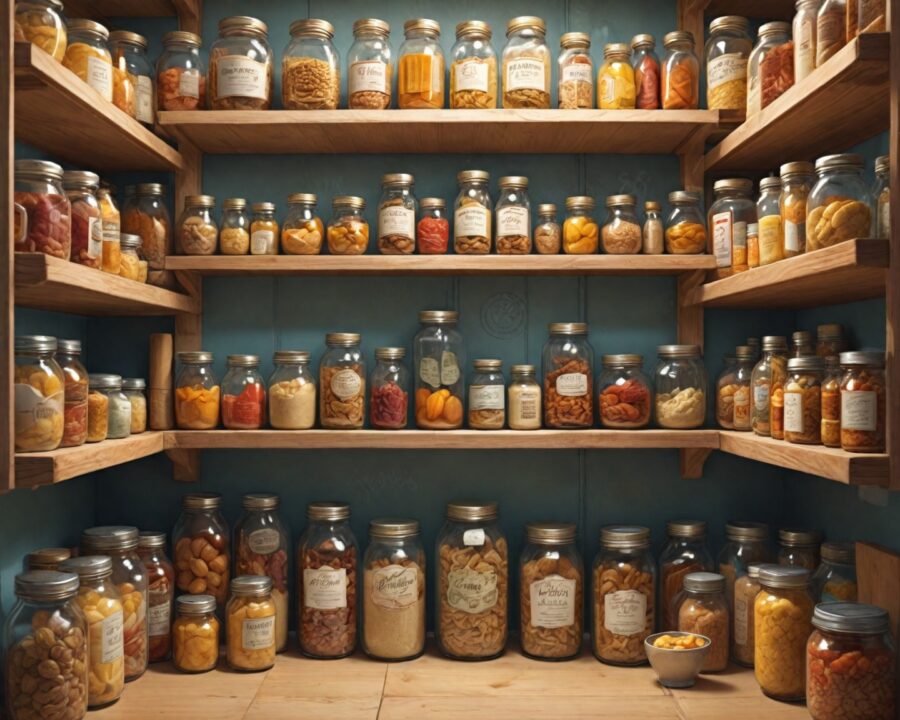 Como organizar uma despensa eficiente e funcional