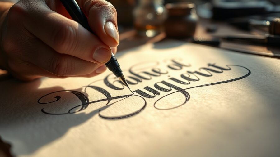 Arte da Caligrafia: Letras como Expressão Pessoal