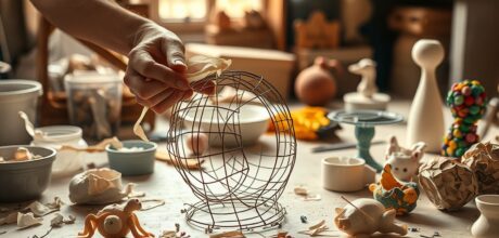 Projetos de Papel Mâché: Escultura Criativa e Sustentável