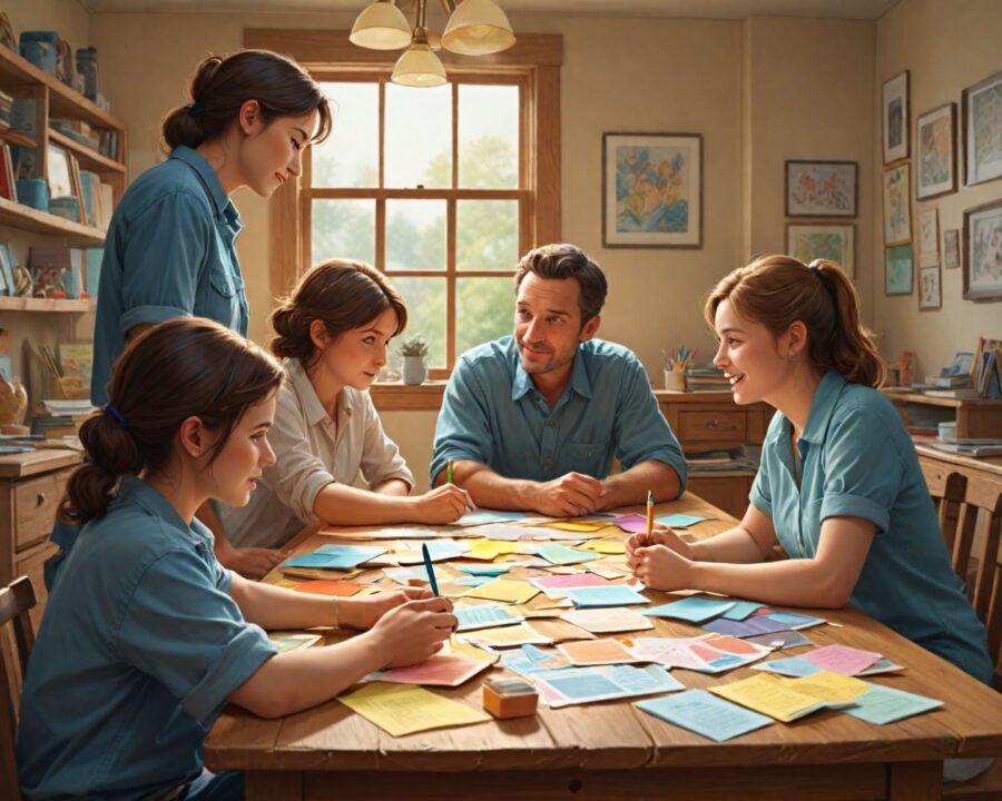 Como criar uma rotina familiar equilibrada com filhos pequenos