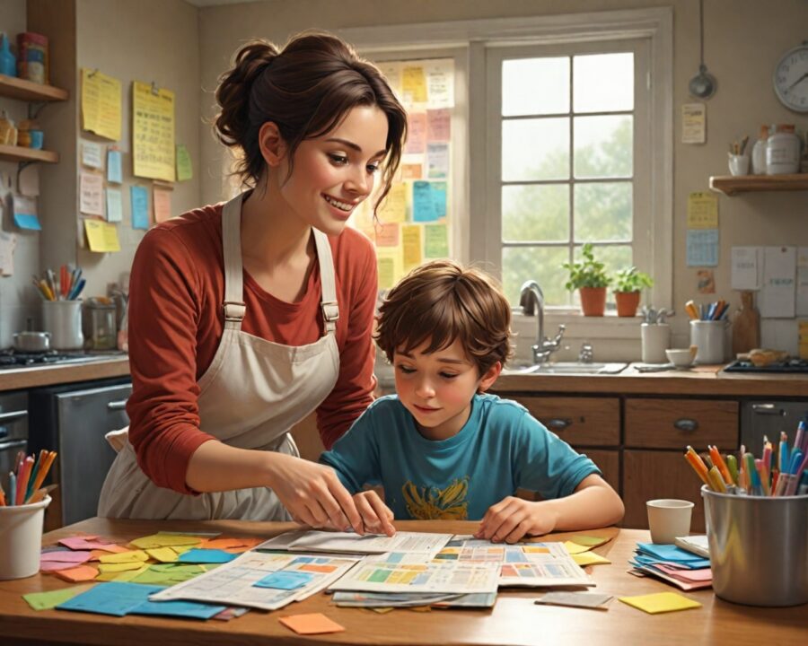 Métodos de organização familiar para pais e mães solo