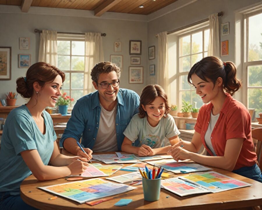Como fazer um planejamento financeiro eficaz para famílias grandes