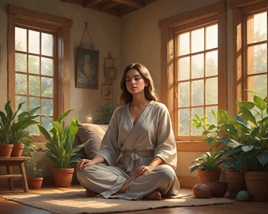 como usar a meditação para superar crises pessoais