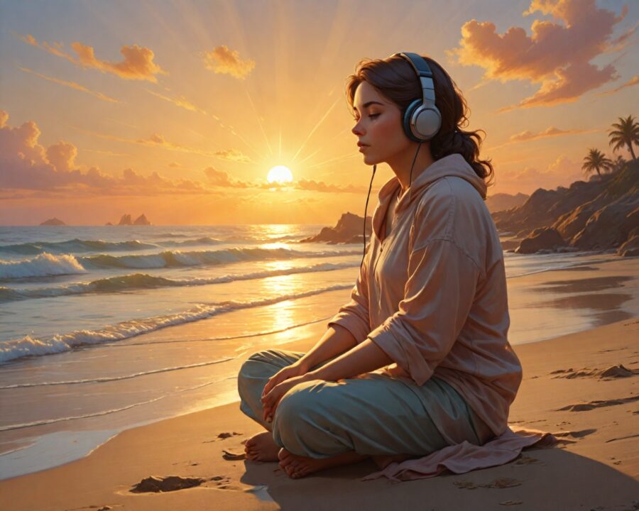 Como silenciar julgamentos internos com meditação guiada