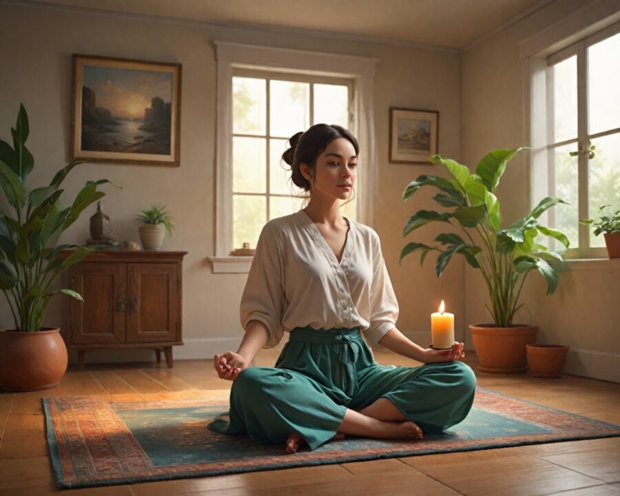 Práticas de meditação simples para explorar o autoconhecimento