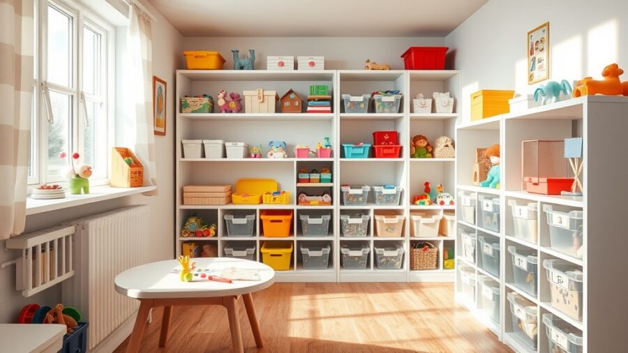 Como Organizar Espaço Brincar de Forma Eficiente